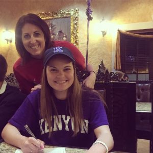 Margo Minor committed to play field hockey for Kenyon College in Gambier, Ohio 