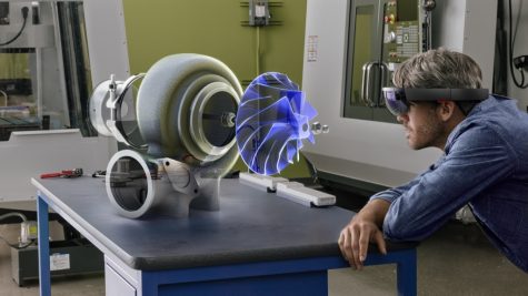 Using augmented reality to design an motor