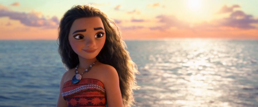 Moana+soft+features+portrayed+as+she+looks+lovingly+upon+her+home+island