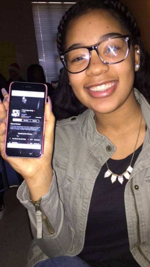 Sade Johnson a student at Lafayette that is very satisfied with Coles new album.