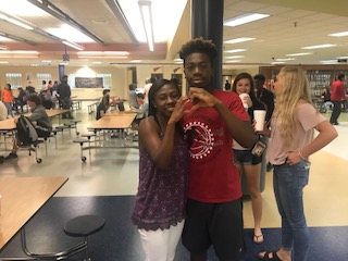 These students had trouble saying goodbye to each other.