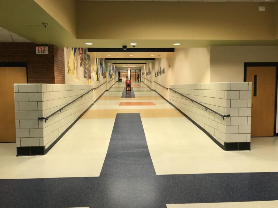 The LHS RAMp reflects symmetry and order, both of which were disturbed last Tuesday, when Carts two and ten careened into each other, after being pushed by two LHS students. 