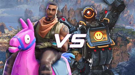 This photo displays characters that can be used to play either APEX legends or Fortnite. 