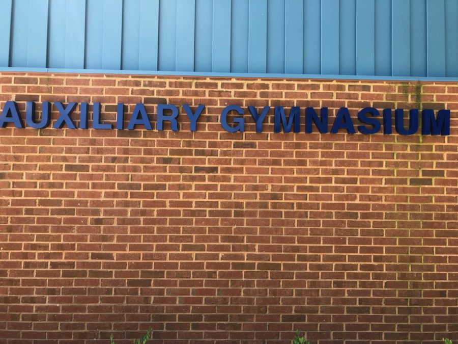 The Aux Gym has been sought after for many years by the Lafayette community. Lafayette was the last of the WJCC High schools to get a secondary gym. This gym is possibly the largest legacy left by Dr. Holloman.
