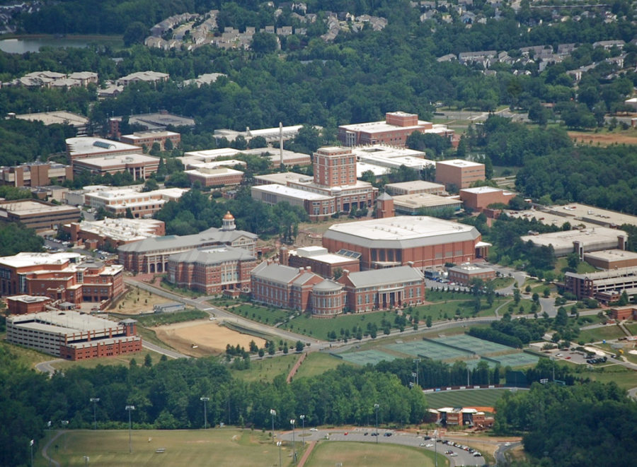 University Of North Carolina Charlotte On shut down after school shooting