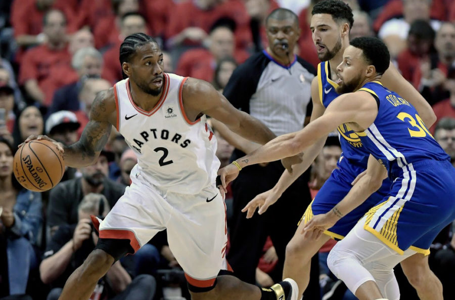 The Raptors have been battling to be crowned champion in the first few games of the NBA Finals. 