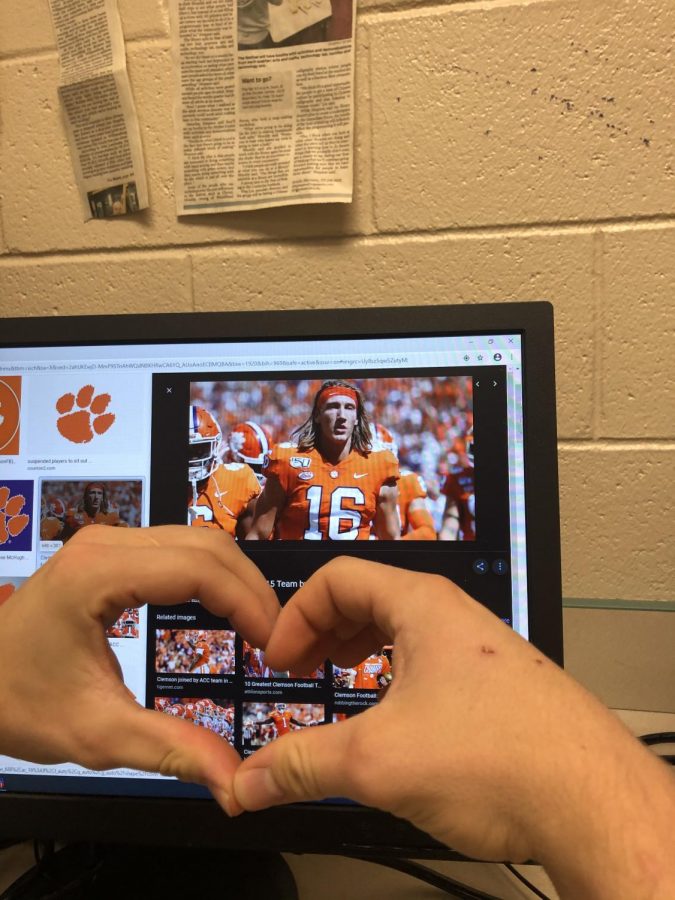 The love for Trevor Lawrence is unreal.