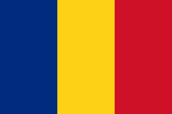The Romania Flag, simple, but the yellow makes it pop. Beautiful colors for a beautiful country.