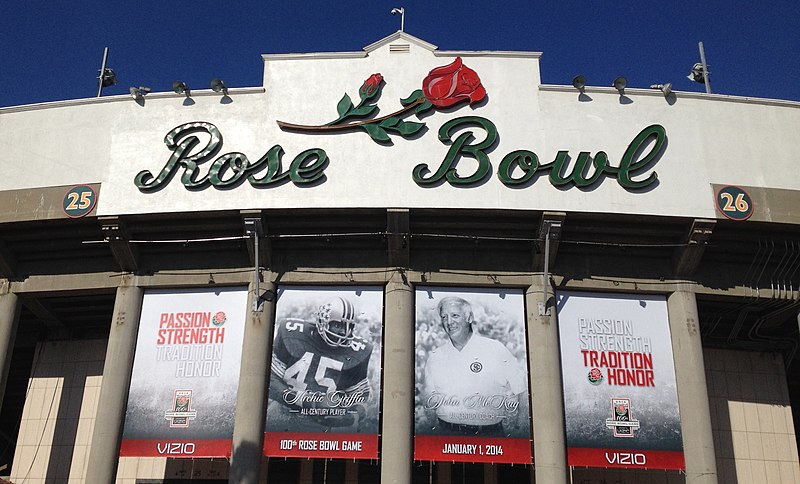 The+Rose+Bowl%2C+if+not+the+most+iconic+college+football+bowl+of+all+time+is+held+in+Pasadena%2C+California.