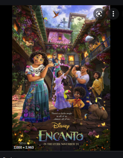 An official poster of the movie Encanto