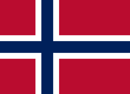 The Flag of Norway is extremely well known and one of the best looking flags out of all the countries. 