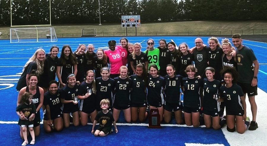 The+Lafayette+Girls+Soccer+Team+Winning+a+State+Championship