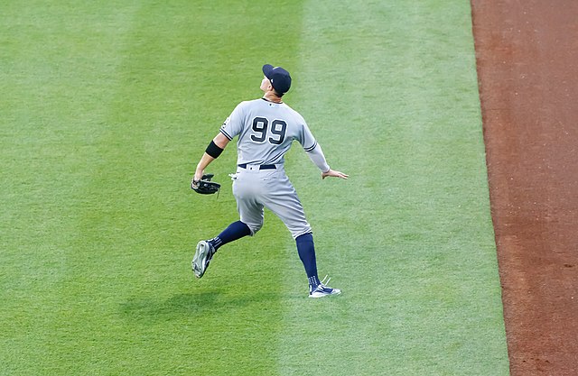 Number 99 plays a solid centerfield and recorded many outs this year