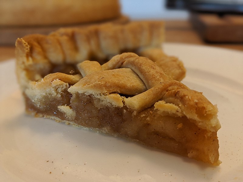 This delicious apple pie will have you wanting more and more every time you take a bite.