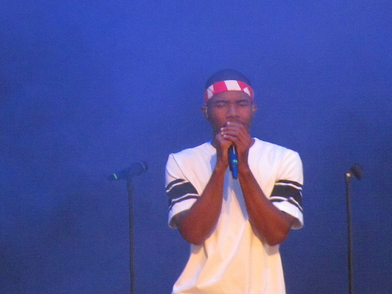 Frank Ocean when he was still performing regularly. 