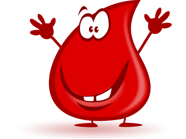 Blood is only one of the symptoms of monthly menses.