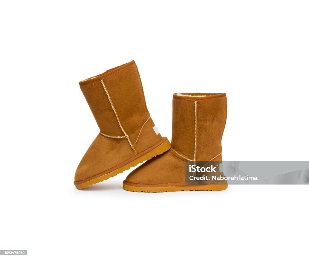 An example of tall Uggs, commonly worn in the early 2000s.