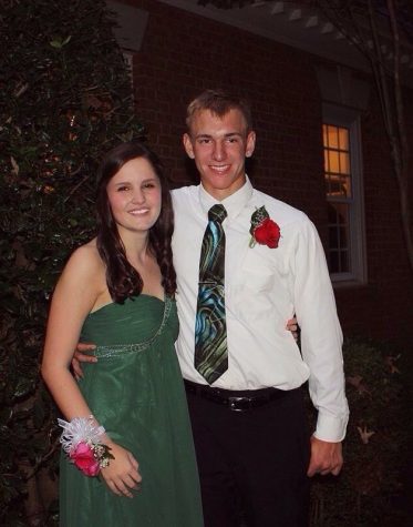 Addison and Evan at a school dance
