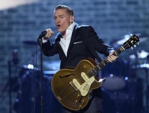 Singer Bryan Adams performs on stage at the 2016 Juno Awards in Calgary, Alberta, Canada, April 3, 2016. 