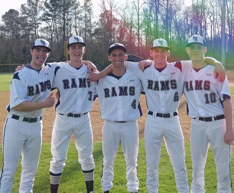 These are some of the boy's who will be leading the team this year. (From Left to Right: Braydon Venus, John Keane, John Barton, Jared Antle, Chase Bauer)