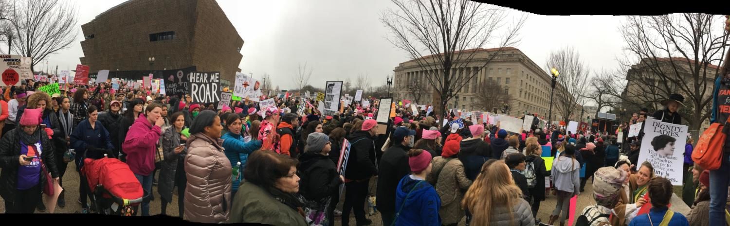 Woman's March on Washington Jan. 2017