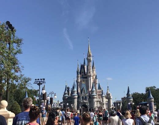 Cinderella's Castle in Disney World in Orlando