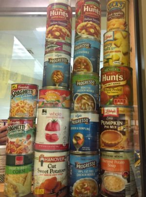 Tis' the season for giving. so those in need for food your in luck. Amongst all the churches the give food to the community for thanksgiving time.