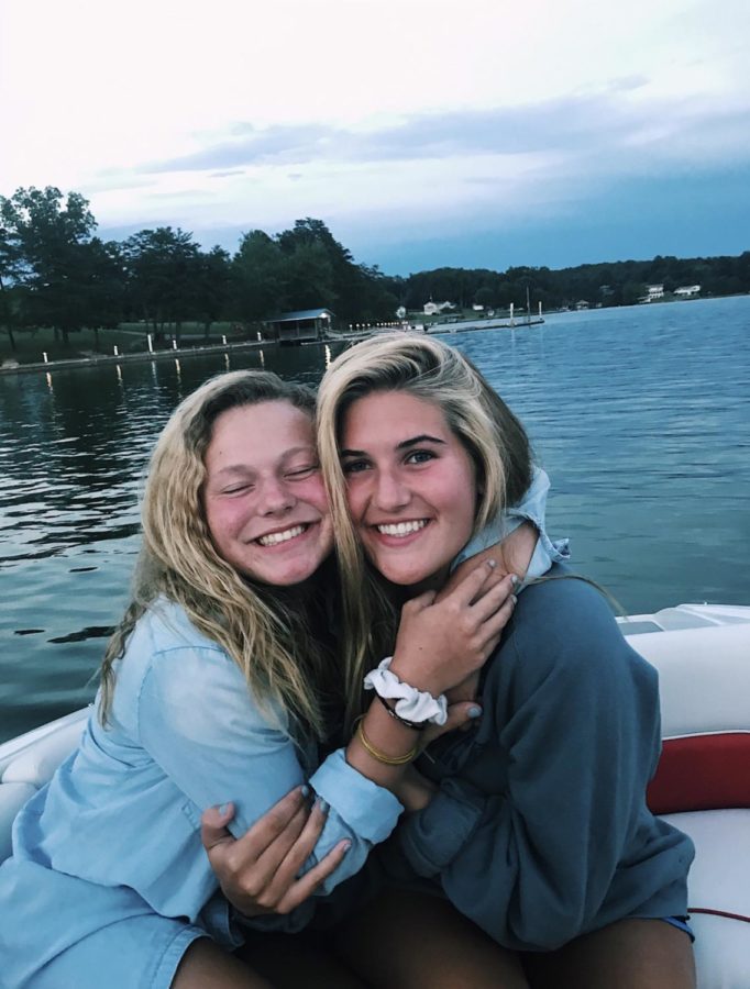 Lot's of hugs and smiles while on the boat, relaxing and hanging out with friends. 