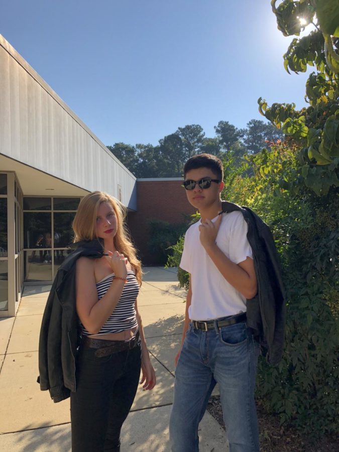 Drew and Colby bringing it back to the 60's and dress up as greasers for Timetravel Thursday.