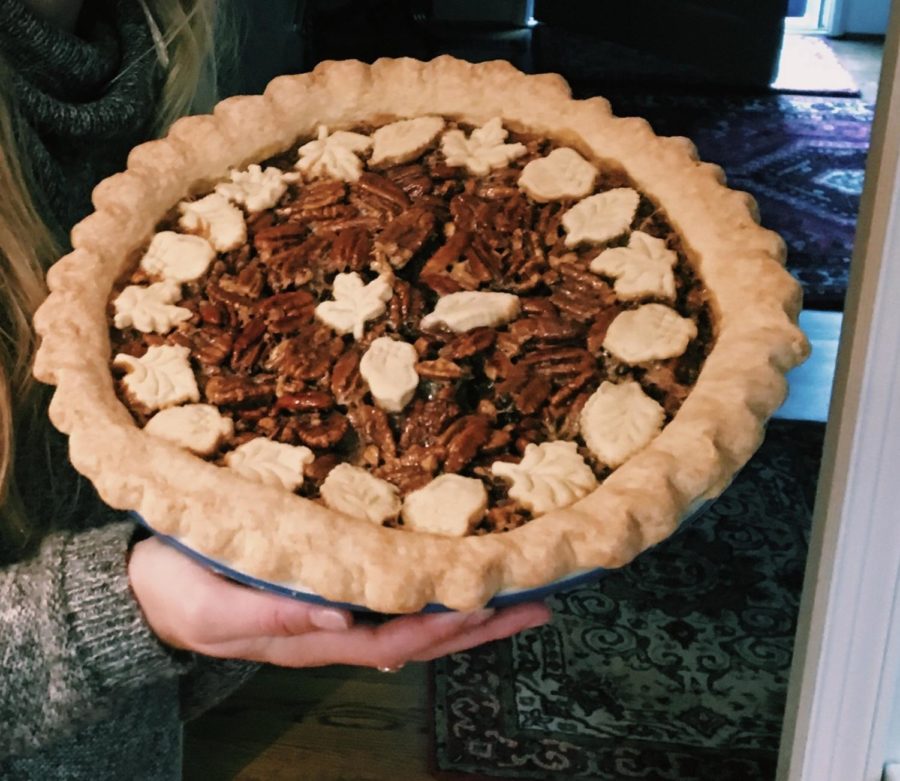 Pie, Pie, Pie! Pecan pie and Pumpkin pie are two popular pies enjoyed on Thanksgiving day after filling bellies with lots of turkey or ham!