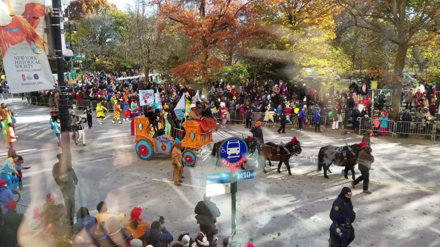 Drew Ramos and his sister, Jacy Ramos participated in the Macys Thanksgiving Day Parade in New York City with the Big Apple Circus.