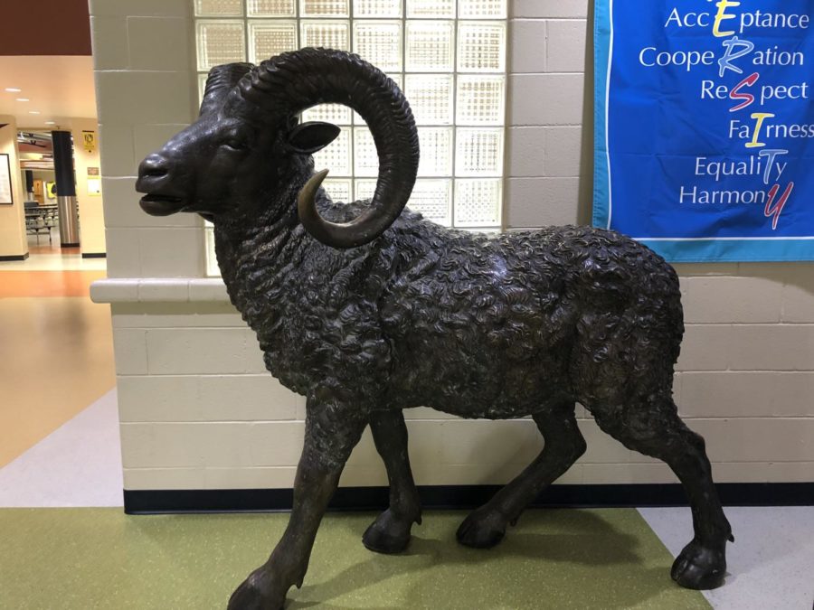 The Ram is the first thing people see when you walk into Lafayette. This symbolizes the strong school spirit we are known to have in past years. 