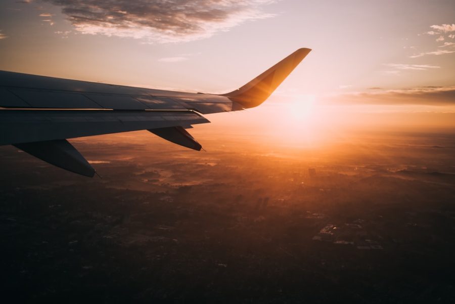 When you get on the plane, that is the moment when you realize what you're really about to do. You might feel more excited, scared or, like me, as if you decided to do something really stupid that you can't handle, but after a while everything is going to be fine.