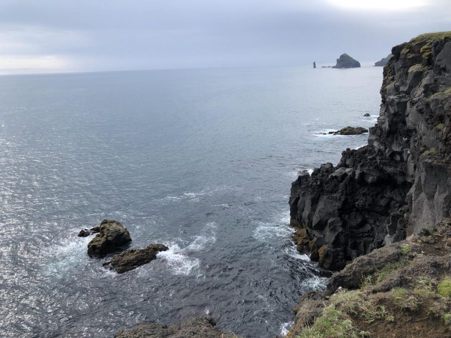 Don't get too close to the edge! The Icelandic island Vestmannaeyjar is just a 40 minute ferry ride from the main island of Iceland. You can see views like this all around, say hi to the locals of the island, get a bite to eat, and see a puffin if you are lucky.  There is even a beautiful golf course to play. This is definitely a bucket list destination. 