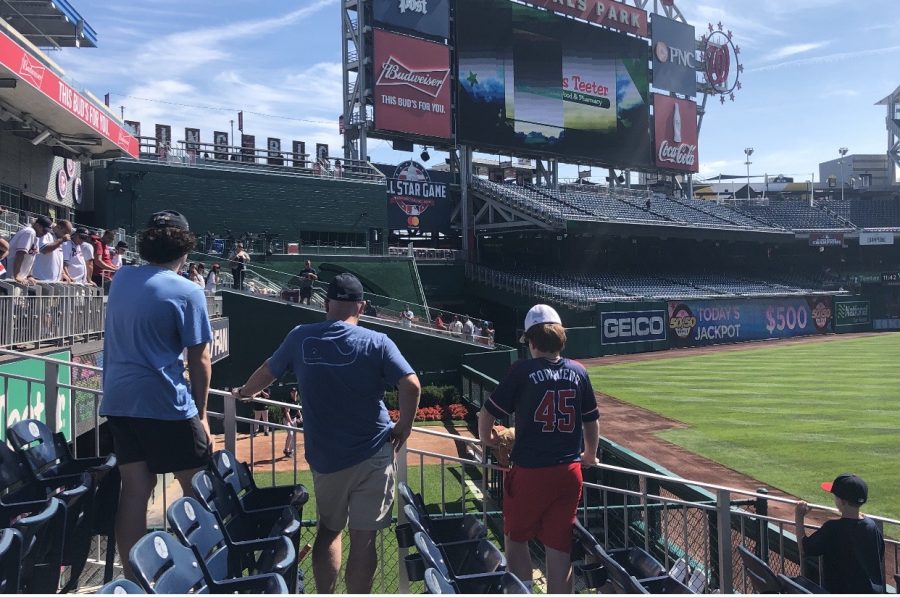 No sports are currently allowing fans into the stadiums. This was taken last summer when everything was normal.