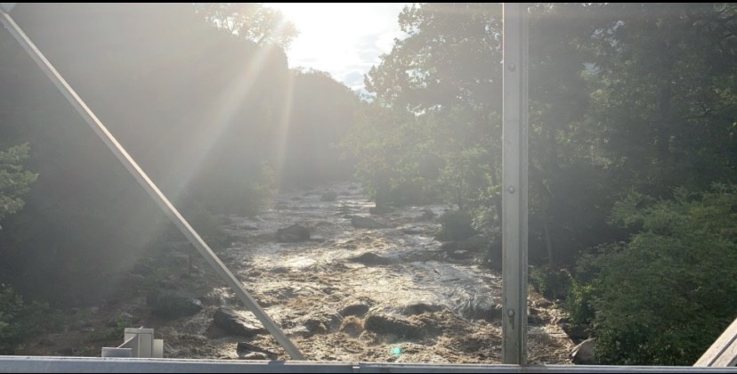 water below bridge