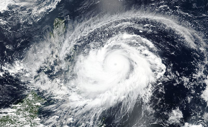 Super Typhoon Surigae as it passes the Philippines on April 16th, 2021.