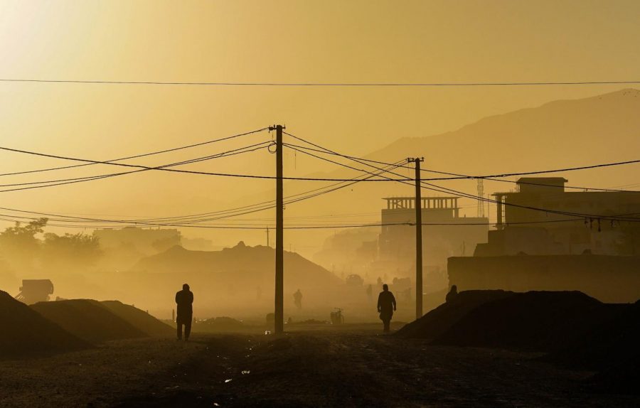 A morning in Kubal Afghanistan, before the violence from the Taliban starts. 