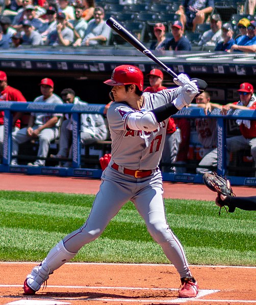 Shohei has 44 home runs which is second in the American League, also pitching with under a 3.3 ERA.