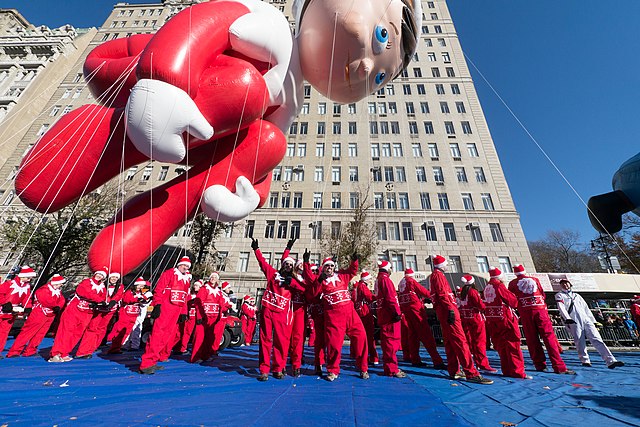 The Macy's Thanksgiving Parade is one of the most exciting things to happen on Thanksgiving day!