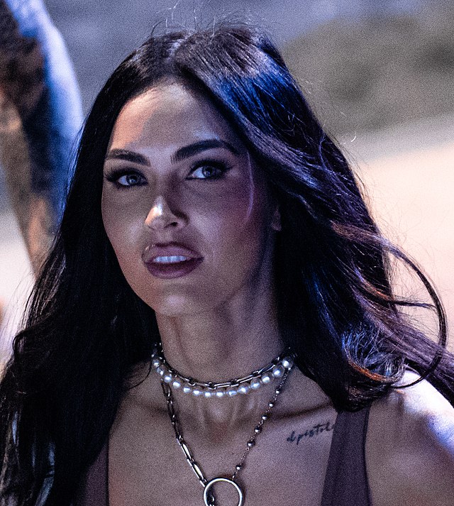  Megan Fox seen as her role in the recent movie Transformers.