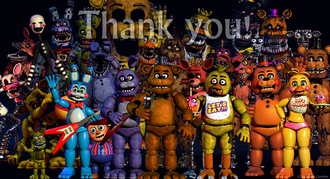 A Tale of Six Bunnies - FNAF Bonnie, Springtrap, and More x Reader!