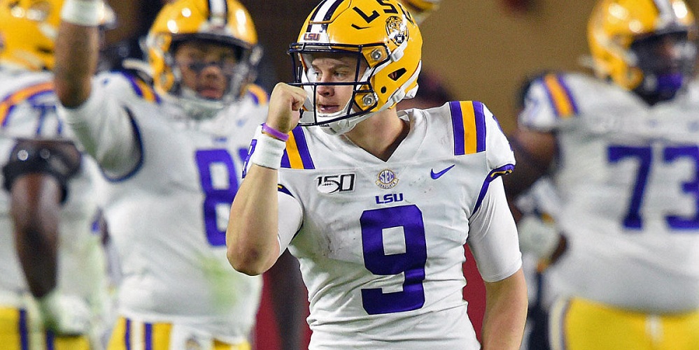 Joe Burrow, LSU Quarterback.