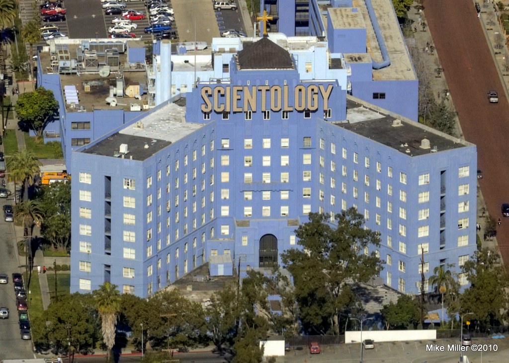 Scientology's main meeting location in Los Angeles, California. 
