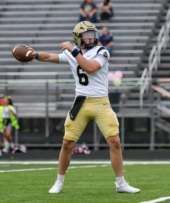 Baum Hogge wears #6 for the Lafayette Rams.