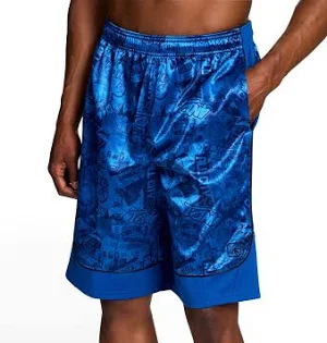 Ocean Blue shorts dazzle when worn in the light.